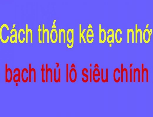 Thông tin bạc nhớ lô đề