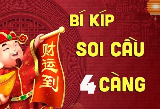 cách soi cầu 4 càng hiệu quả nhất